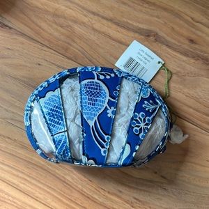 NWT Vera Bradley Blue Lagoon Cosmetic Bag